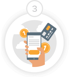 Transfer the amount to us