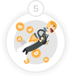 Ora puoi spendere i tuoi Bitcoin! :)